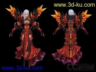 3D打印模型很牛的女角色的图片