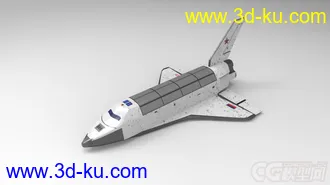 3D打印模型暴风雪航天飞机的图片