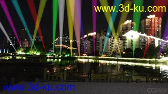 3D打印模型8月份活动舞台场地概念图的图片
