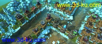3D打印模型两整套非常完整的U3D场景，直接U3D打开就可以了的图片