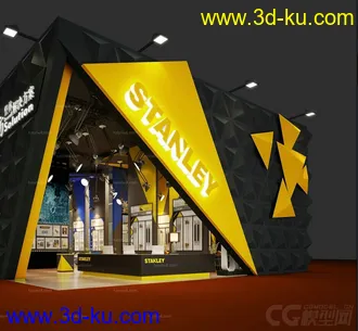 3D打印模型多个展馆的图片