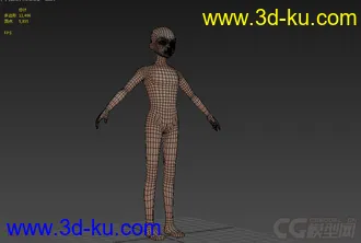 3D打印模型QQ炫舞男绑定版本的图片