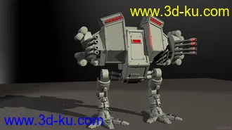 3D打印模型一个机器人的图片