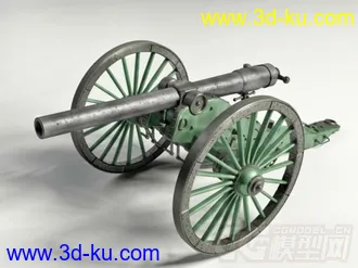 3D打印模型大炮的图片