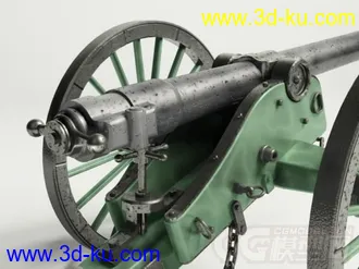 3D打印模型大炮的图片