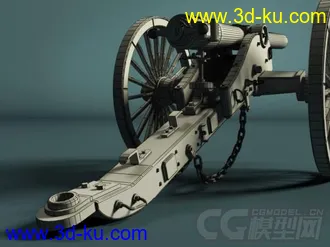 3D打印模型大炮的图片
