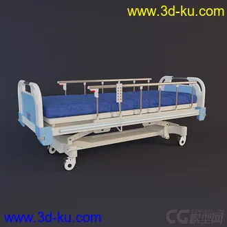 3D打印模型医用床位的图片