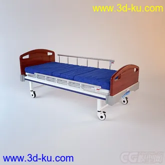 3D打印模型医用床位的图片