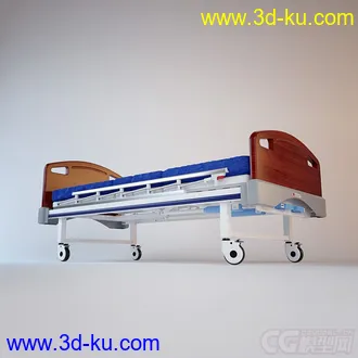 3D打印模型医用床位的图片