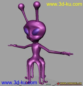 3D打印模型新手。。作品。。火星人的图片