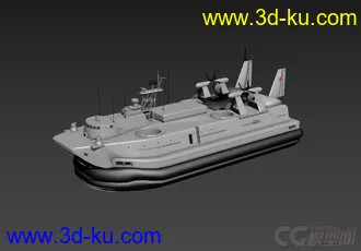 3D打印模型俄罗斯 鹳级(AIST)  气垫船的图片