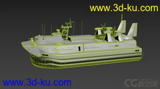 3D打印模型俄罗斯 鹳级(AIST)  气垫船的图片