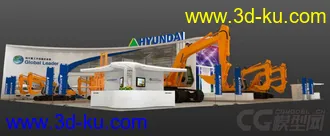 3D打印模型现代机械展的图片