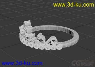 3D打印模型女王王冠 女皇皇冠 桂冠 crown的图片