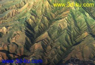 3D打印模型蓝天白云巍巍高山的图片