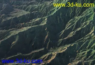 3D打印模型蓝天白云巍巍高山的图片