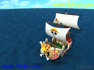 3D打印模型海贼王船 桑尼号的图片