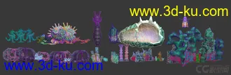 3D打印模型海底构建的图片