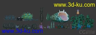 3D打印模型海底构建的图片