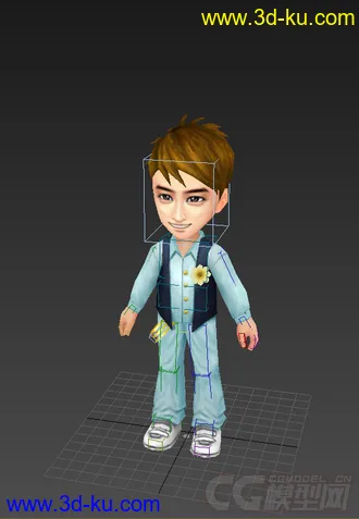 3D打印模型低模免费，男生的图片