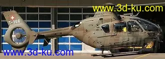 3D打印模型EC-635武装直升机的图片