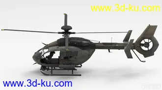 3D打印模型EC-635武装直升机的图片