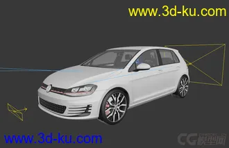 3D打印模型golf7 高尔夫7的图片