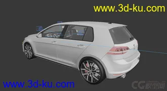 3D打印模型golf7 高尔夫7的图片