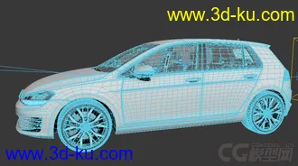 3D打印模型golf7 高尔夫7的图片