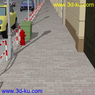 3D打印模型街道的图片