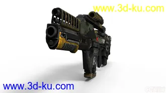 3D打印模型M41A Pulse Rifle脉冲枪的图片