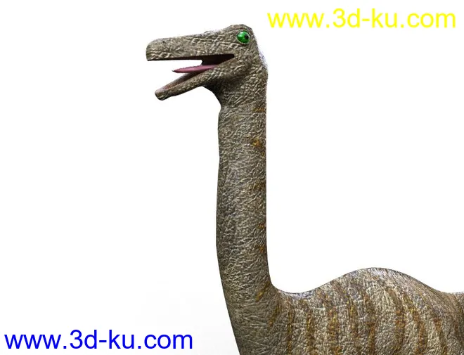 免费高清带绑定贴图的棘龙,Spinosaurus,帆棘龙,棘背龙恐龙,恐龙模型的图片2