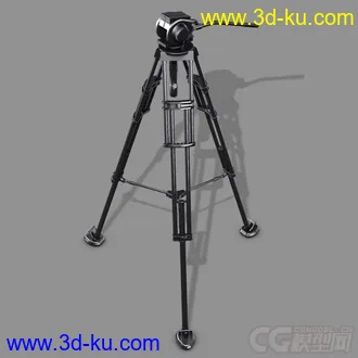 3D打印模型高质量【摄影三脚架】 带材质贴图的图片