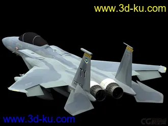 3D打印模型F-15C战斗机的图片
