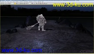 3D打印模型魔兽 大怪兽 打怪兽的图片