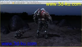 3D打印模型魔兽 大怪兽 打怪兽的图片