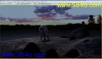 3D打印模型魔兽 大怪兽 打怪兽的图片