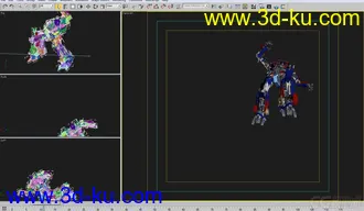 3D打印模型擎天柱 变形精钢 超级变身 大黄蜂的图片