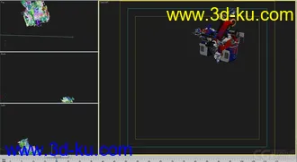 3D打印模型擎天柱 变形精钢 超级变身 大黄蜂的图片