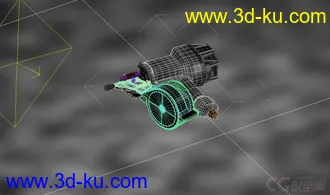 3D打印模型压缩客气钉子气枪的图片