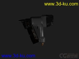 3D打印模型压缩客气钉子气枪的图片