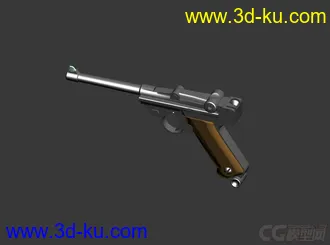 3D打印模型手枪的图片