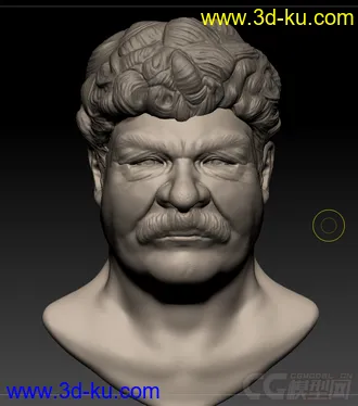 3D打印模型老人的图片