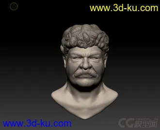 3D打印模型老人的图片