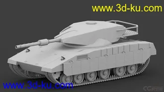 [blender模型]merkava 不知代模型的图片