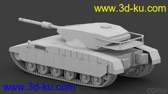 [blender模型]merkava 不知代模型的图片