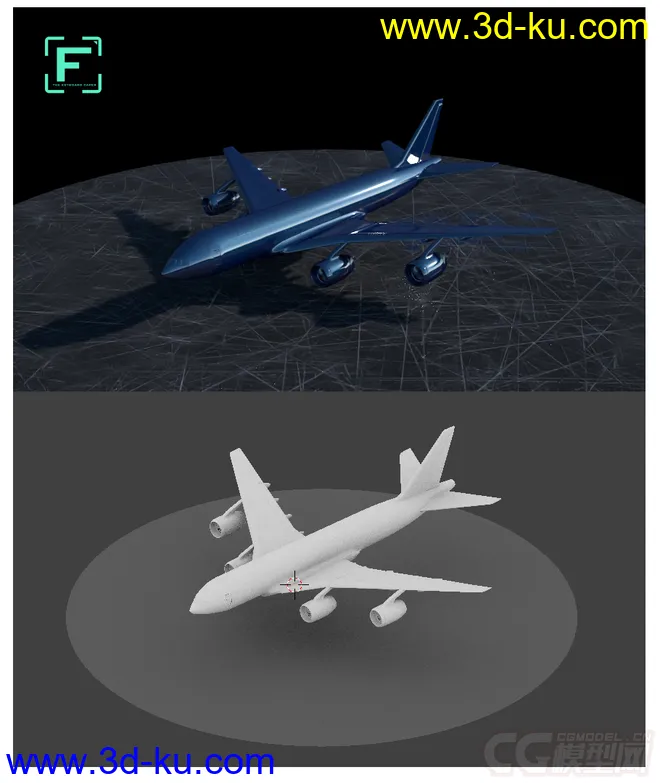 [blender模型]波音747.的图片1