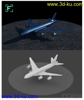 [blender模型]波音747.的图片
