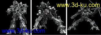 3D打印模型免费机器人变形金刚的图片