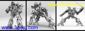 3D打印模型免费机器人变形金刚的图片